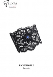 Joyas de lencería BRACELET A STRASS BLEU